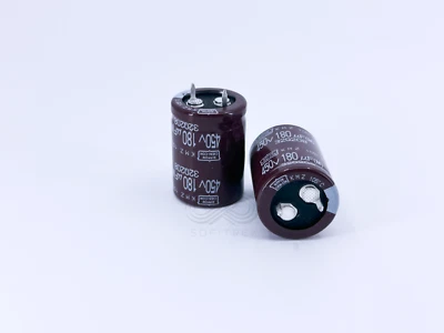 NIPPON CHEMI-CON 2X EKMZ451VSN181MP30S Chemi-Con 180uF 450V 22x30 Electrolytic Snap-in Capacitor