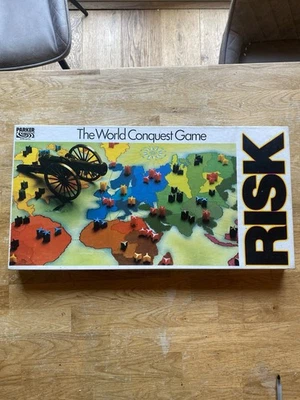 Vintage Original Risk Board Game Parker Brothers 1985 - Complete. - Image 1 of 4
