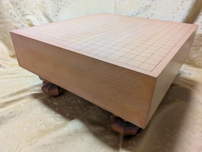 Goban Go Board Japanese Kaya with 4 legs Japan Igo 11.0cm thick - Image 1 of 4
