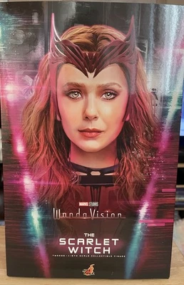 Hot Toys TMS036 Scarlet Witch Wandavision 1/6 Action Figure Wanda Maximoff - Image 1 of 4