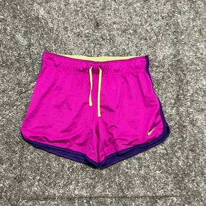 Nike Shorts Youth L Purple Drawstring Streetwear Athleisure Gym - Picture 1 of 8