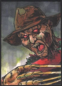 FREDDY KRUEGER a NIGHTMARE on ELM STREET Sketchkarte by Artist Turtle Art - Bild 1 von 1