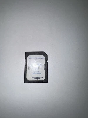 2018 GENESIS G80 SD CARD MAP DATA MEMORY 18-19 UPDATE USA MAP G125P2 OEM🟠 - Image 1 of 2