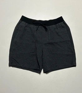 LULULEMON Mens Black ATHLETIC SPORTS STRETCH Shorts Short-Pants 'L' (34 Waist) - Picture 1 of 6