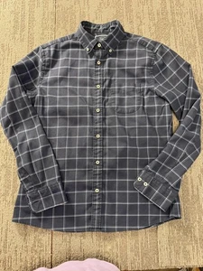 Charles Tyrwhitt Hemd Herren Medium Windowpane Slim Fit Bügelfrei Button-Down - Bild 1 von 7