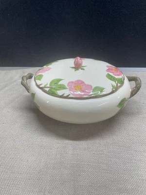 Vajilla Franciscan Desert Rose tazón para servir cazuela con tapa plato Foto 1 de 4