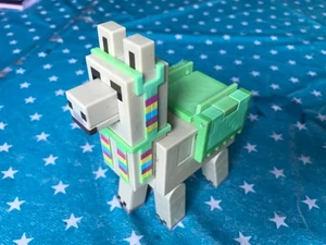 BIG 6” Mattel Minecraft ‘TRADING’ SPITTING LLAMA Figure - Picture 1 of 9