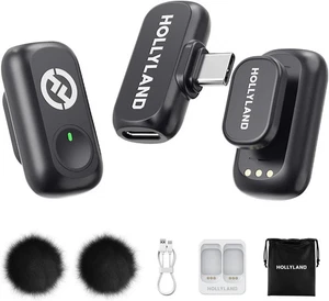 Micrófono inalámbrico Hollyland Lark A1 para iPhone 15/16 y Android, 48 kHz/24 bits - Imagen 1 de 7
