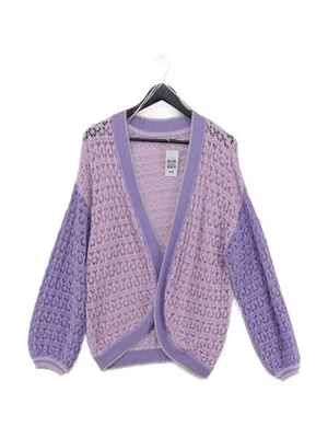 Oliver Bonas Women's Cardigan UK 12 Pink Cotton with Polyester, Other Cardigan - Image 1 of 4