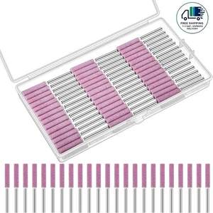 50 piezas de brocas para afilar motosierras con caja. Incluye lima, piedra de - Bild 1 von 7
