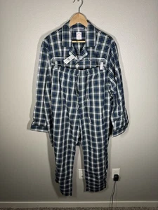 Juego de pijama a cuadros Brooks Brothers para hombre talla XL 1818 manga larga (NUEVO) - Imagen 1 de 17