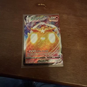 Pokémon TCG Cinderace VMAX Fusion Strike Holo Ultra Rare - Bild 1 von 4