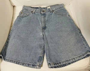 Vintage USA * Levi’s 950 * Orange Tab * High Waist Women’s Denim Shorts Size 11  - Picture 1 of 8