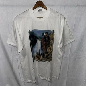 Vintage Native American Indian Spirit Of The Land T Shirt Single Stitch Sz XL - Picture 1 of 16