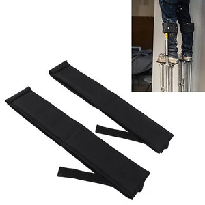 2PCS Drywall Stilts Straps Nylon Padded Stilt Firm Leg Band Straps w/ Hook Loop - Picture 1 of 12