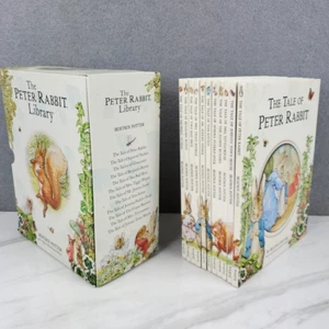 The Peter Rabbit Library by Beatrix Potter HB 10 Hardback Books Box Set 1987 - Picture 1 of 7
