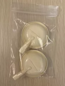 Juego de 2 gorras de membrana para extractor de senos Medela Symphony a granel / kit de lactina a sinfonía - Imagen 1 de 2