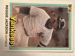 Donruss 1981 - Reggie Jackson #468 casi nuevo .S40 - Imagen 1 de 2