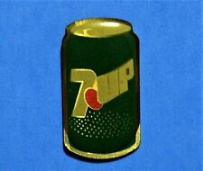SEVEN UP - 7UP CAN - SOFT DRINK SODA - VINTAGE LAPEL PIN - HAT PIN - PINBACK