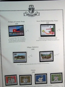 Liechtenstein Stamp Scott# 1119-1120,1121-1124 etc. Mint in Mount 198 L644 - Picture 1 of 1