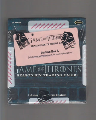 Game of Thrones  - Season 6  - Factory Sealed Archive Box - Image 1 of 2