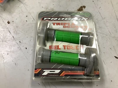 РУЧКИ ДЛЯ РУЧКИ PROGRIP ТРОЙНОЙ ПЛОТНОСТИ МЯГКИЕ СЕНСОРНЫЕ ЗЕЛЕНЫЕ СЕРЫЕ PG0790 - Изображение 1 из 3