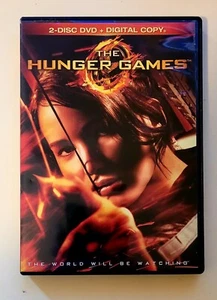 The Hunger Games DVD 2 Discs Widescreen Jennifer Lawrence Fantasy Free Shipping - Picture 1 of 4