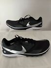 Chaussures de course cross-country Nike Rival Waffle 6 noires route taille 12 NEUVES !