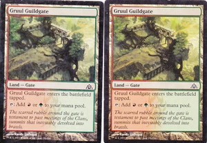 Gruul Guildgate Dragon's Maze Magic the Gathering MTG x2 - Picture 1 of 2