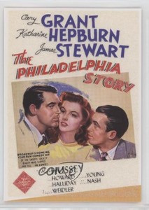 2007-08 Breygent Classic Vintage Movie Posters Cary Grant Katharine Isabelle b6s
