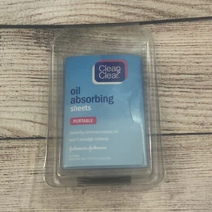 Hojas absorbentes de aceite limpias y transparentes eliminan instantáneamente el exceso de aceite portátiles 50 ct - Imagen 1 de 2