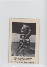 1951-52 Laval Dairy QSHL Eddie Redmond #72