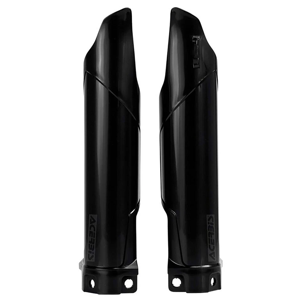 Acerbis Lower Fork Guards Black For KAWASAKI KX85 KX100 KX112 2014-2023 - Image 1 of 1