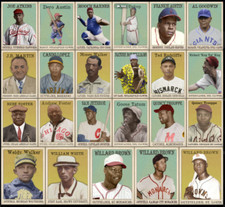 2020 LJACards Negro League Baseball Night Hawk Cigar Trading Cards ACEO