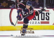 2007-08 Upper Deck #22 ROSTISLAV KLESLA - Columbus Blue Jackets