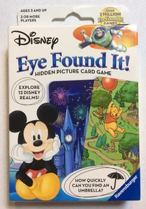 Disney Eye Found it! Hidden Picture Card Game Ravensburger 2018 Family Game New - Picture 1 of 3