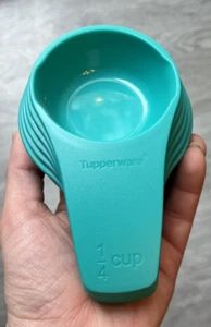 Tupperware Messkameraden Becher 6er Set Neu Türkis Messen Neu - Bild 1 von 2