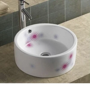 Aufsatzwaschbecken Waschtisch Farbkeramik Design Waschbecken  Loop  farbig - Bild 1 von 1