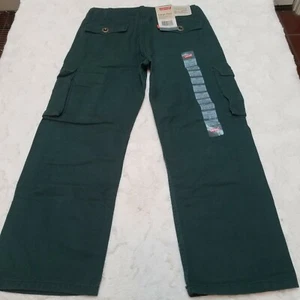 New Levi's Boys' Ace Cargo Non Denim Pants Sz 8 24x22 Straight Leg Relax Fit $44 - Picture 1 of 11