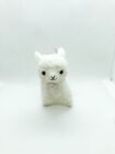 AMUSE Alpacasso Arpakasso Plush Toy Mascot 8cm 3" Japan Alpaca White Plain