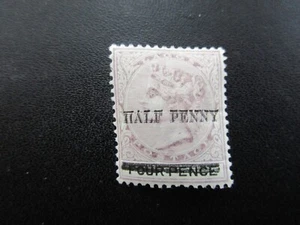 Lagos QV SG42a (Double) Mint-£70.00 in 2022-Post UK Only-Read all Below Lot 6 - Picture 1 of 2