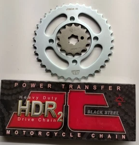NEW SPROCKET set 14/35 with JT HDR CHAIN KIT - YAMAHA TTR90 TTR 90 00-07 - Picture 1 of 1