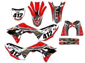 2019-2020 CRF 450 R PODIUM Red Senge Graphics Kit Compatible with Honda - Picture 1 of 10