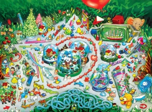 Rompecabezas MasterPieces Snow Globe Wonderland 200 piezas de Gentaro Kagawa - Imagen 1 de 2
