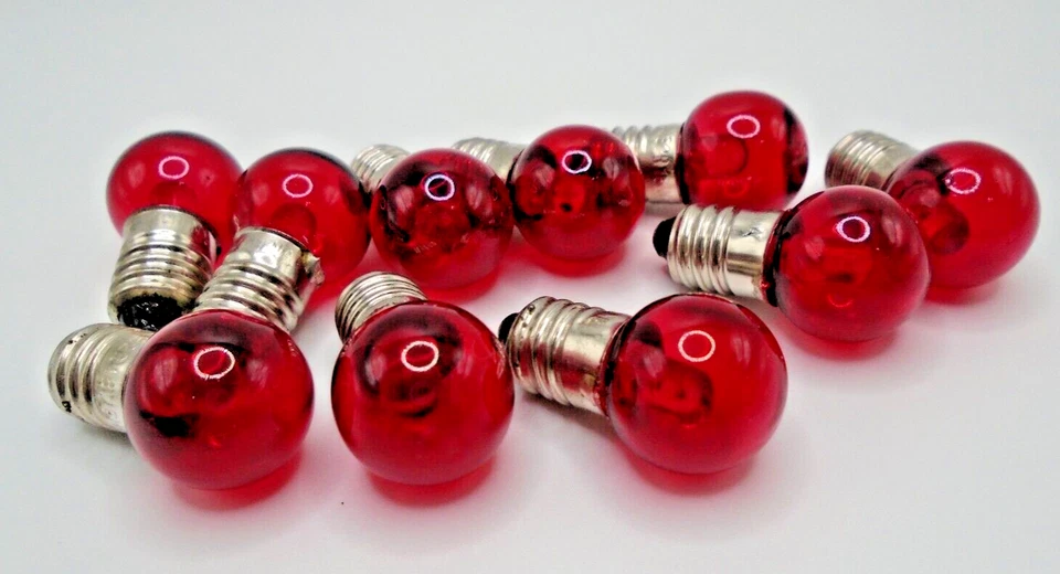 "TEN" 432R ROJO LED AMERICANO FLYER INTERRUPTOR CONTROLADOR BOMBILLA TORNILLO BASE 18 VOLTIOS AC Foto 1 de 1