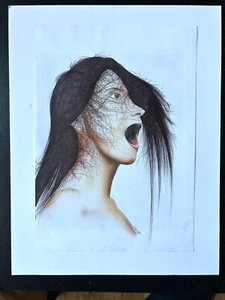 Starkes Original Selbstporträt der Außenseiter Künstlerin Christabel Christo - Bild 1 von 5