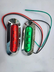 Boat marine led navigation lights for boats 12-24V pair - Picture 1 of 1
