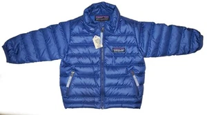 PATAGONIA 3-6 months Navy Quilted BABY DOWN SWEATER JACKET Zip Up Perfect! - Picture 1 of 3