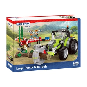 BlueBrixx - Großer Traktor mit Werkzeugen - Bild 1 von 1