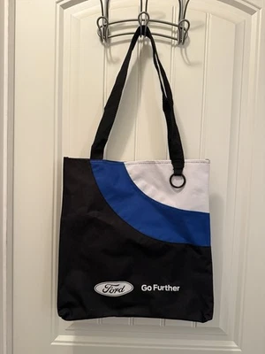 Bolso de Mano Ford Go Further Azul, Negro y Blanco Foto 1 de 4